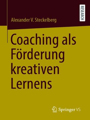 cover image of Coaching als Förderung kreativen Lernens